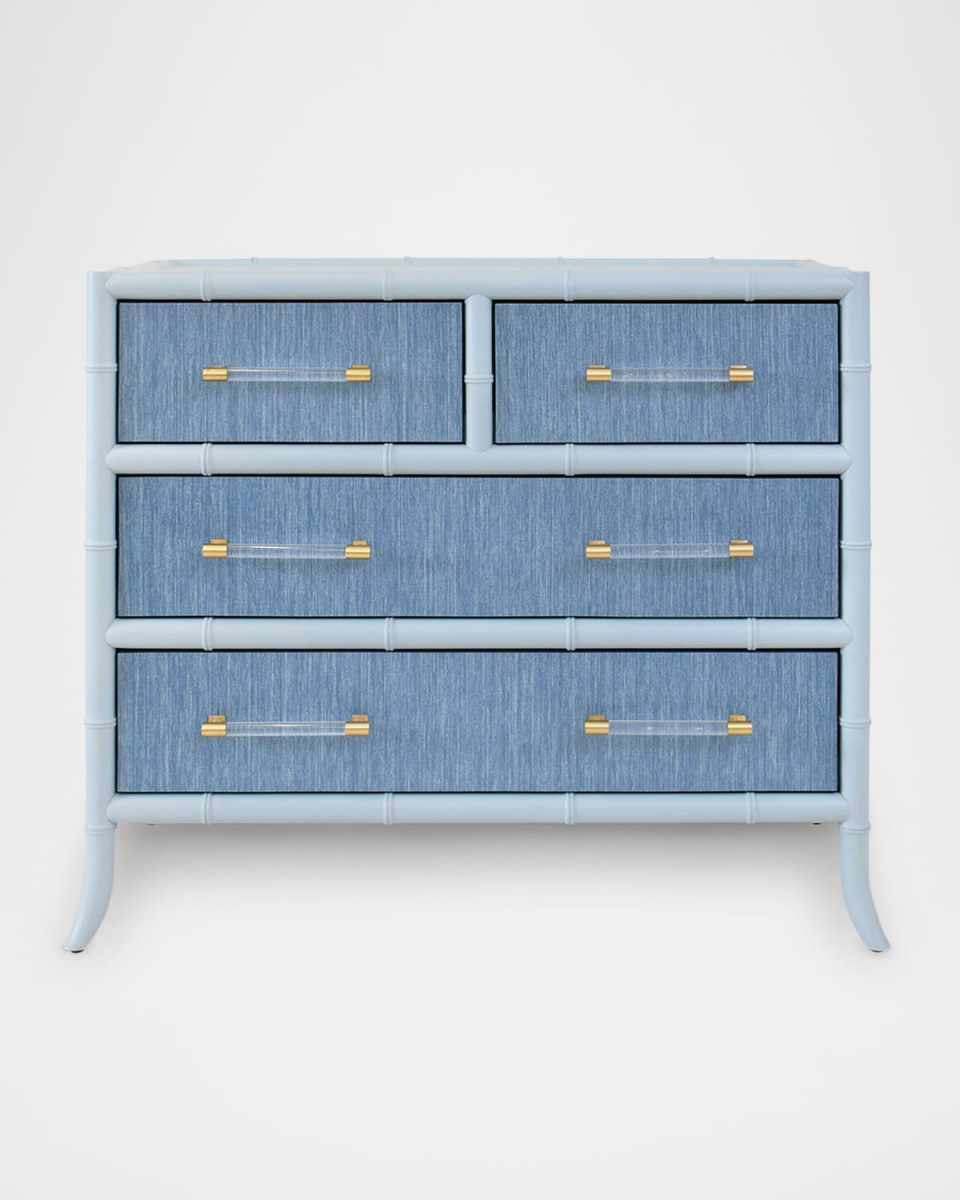 Beckett 4-Drawer Chest, Blue